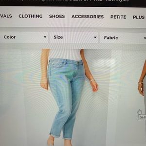 Talbots Girlfriend Jeans — Light awash (Nebula)